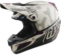 Troy Lee Designs SE5 Composite MIPS Myth Casco de motocross, Gris claro, Talla L (58/59)