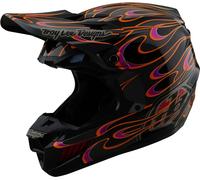 Troy Lee Designs SE5 Composite MIPS Torched Casco Motoross, negro-gris-naranja, tamaño 2XL para Hombres