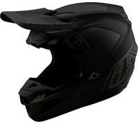 Troy Lee Designs SE5 Composite Mono, casco de motocross S female Mate Negro/Gris Oscuro