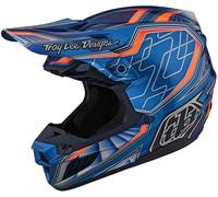 Troy Lee Designs SE5 Lowrider Casco de motocross, azul, tamaño XS para Hombres