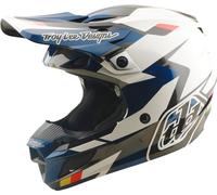 Troy Lee Designs SE5 Polycarbonate MIPS Roamer Casco de motocross, azul/blanco, Talla S (55/56)