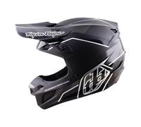 Troy Lee Designs SE5 - Soporte de policarbonato para casco, color negro, talla XXL