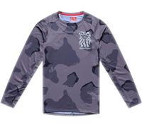 Troy Lee Designs Skyline Pro Flow Camo Camiseta de bicicleta, Camuflaje oscuro, Talla M