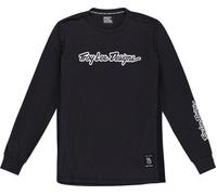 Troy Lee Designs Skyline Ride Signature Camiseta de bicicleta, negro, Talla S