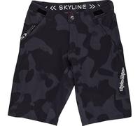 Troy Lee Designs Skyline Scrubland Pantalón corto de bicicleta, negro, tamaño 34 para Hombres