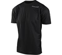 Troy Lee Designs Skyline Solid Camiseta de bicicleta, negro, Talla S