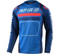 Troy Lee Designs Sprint Drop In Maillot de bicicleta juvenil, rojo-azul, tamaño XL