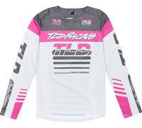 Troy Lee Designs Sprint Fifty-50 Maillot de bicicleta, Gris claro/gris oscuro, Talla M