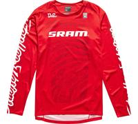 Troy Lee Designs Sprint SRAM Shifted Maillot de bicicleta, rojo, tamaño S para Hombres