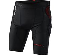 Troy Lee Designs Stage Ghost D3O Baselayer Pantalones cortos protectores, negro, tamaño S para Hombres