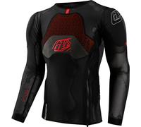 Troy Lee Designs Stage Ghost D3O LS, chaqueta protectora unisex L female Negro/Rojo