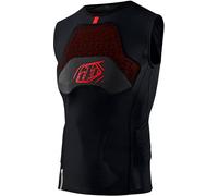 Troy Lee Designs Stage Ghost D3O SL, chaleco protector unisex L female Negro/Rojo