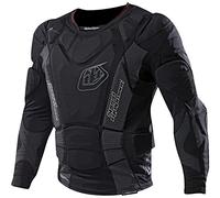 Troy Lee Designs UPL 7855 Hot Weather Long Sleeve - Camiseta con mangas largas de escalada para niño, color negro, talla L