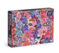 Troy Litten Butterflies in the Sweet Peas 1000 Piece Puzzle: 1000 Pieces