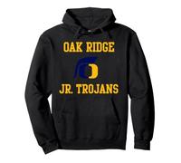 Troyanos Junior El Dorado Hills California Oak Ridge Sudadera con Capucha
