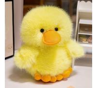 TROYSINC Peluche de pato suave en doble color, cumpleaños, día de San Valentín, Navidad (25 cm, amarillo)