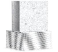 TroyStudio Paneles acústicos: 12 x 12 x 0.3 pulgadas, paquete de 20 paneles de absorción de sonido, paneles de sonido decorativos de pared y techo, azulejos de fieltro para tratamiento acústico para