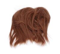 Trozo de pelo desordenado extensiones onduladas envueltas en cola de caballo para mujeres niñas estilo moño elástico voluminoso para fiestas de uso diario (Q17-30#)