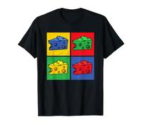 Trozo De Queso Pop-Art Camiseta
