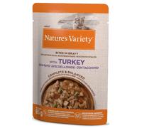 Trozos de comida para gatos Nature's Variety en salsa de pavo | Húmedos (bolsa) | 22 x 85 g