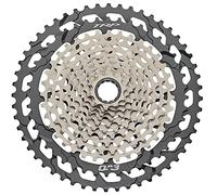TRP 4717592038538 Cassette EVO 12v-10-52t-plateado/negro, Unisex-Adult, Negro Plata, One Size