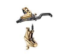 TRP EVO Pro Freno de Bicicleta | Calibre 4 Pistones de Alta Velocidad | Rendimiento sólido y confiable | Palanca Izquierda | Dorado