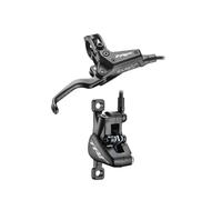 TRP Evo X Freno para bicicleta | Calibre de 2 pistones de entrenamiento | Rendimiento sólido y confiable | Palanca recta | Negro