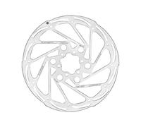 TRP - Rotor - R140S02M - 6 Bolt 1.8mm - 140mm