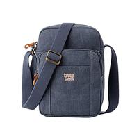 TRP0370 Troop London - Bolsa de lona clásica - Azul - Medium