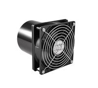 TRPLFGHZ Extractor de aire, For Baño, Inodoro, Cocina, Invernadero Extractor De 12 V Y 100 Mm, Ventilador Tubería 3000 RPM Con Control Velocidad para sótanos, talleres