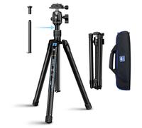 Trpode de fibra de carbono Sirui con cabezal de bola panormica B-00K 59.8 Trpode de viaje liviano compacto AT-125 Liberacin rpida Legas plegable