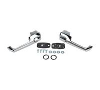 TRQ Juego de 2 manijas de puerta exteriores cromadas compatibles con Chevy GMC Pickup