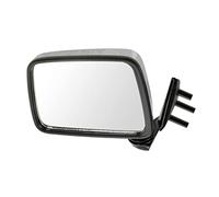 TRQ Left Mirror with Chrome Cover Drivers Side Compatible with 1986-1994 Nissan D21 1995-1997 Pickup NI1320109
