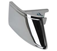 TRQ Manija de puerta interior izquierda cromada para el lado del conductor compatible con Ford Bronco 1978-1979 1973-1979 F-100 1975-1979 F-150 F-250 F-350 FO1352115