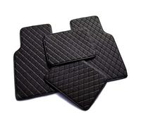 TRQCHIPS 4 Piezas Alfombrillas Coche, para Land Rover Freelander 1997-2002 2003 2004 2005 Cuero Alfombra Coche Delanteras Traseras Juego Alfombrillas Todas Las Condiciones ClimáTicas,C