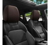 TRQCHIPS Funda para Reposacabezas para Ford Edge Fiesta Focus K Plus Kuga Mondeo Puma, 2 Piezas de Protector para Cabezal de Asiento de Coche elástico Accesorio de Interior,C