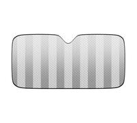 TRQCHIPS para BMW X1 2019-2023 Parasol Coche Delantero de Aluminio Plegable Protector Solar Parabrisas de Alta eficiencia Aislamiento térmico Opaco,140 * 70CM