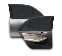 TRQCHIPS para Fiat 500 500l 500s 500x/Fiat Tipo 2015-2020 Parasol Lateral Coche de Alta Densidad, Protector Solar Ventana Lateral elástico, cortinillas protección UV,2Front Window