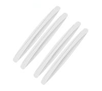 TRQCHIPS Protector Parachoques Coche para Renault Clio V Life/Zen/Intens/R.S. Line/Business 2019-2024 2025, Tiras Protectoras Fibra de Carbono Anti Arañazos, Protector Paragolpes Delantero,B
