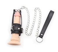 TRQOYTU Anillo Para El Pene Anillo Para El Pene Camilla De Bolas Camilla De Bolas Bondage Anillo Para El Pene Anillos Para Testículos Del Pene CBT Con Cadenas De Correa Restricciones SM Retraso