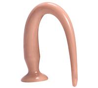 TRQOYTU Consolador Anal Suave De Silicona Con Ventosa Fuerte - Masaje De Próstata Butt Plug Dilos Anales Consolador Anal Masturbadores Vaginales Juguetes Sexuales Eróticos SM Gay Sexo Anal(S)