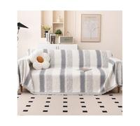 TRQQWEQQ Chenilla Suave Funda Sofa Funda De Sofá Modular con Borlas Cubre Sofa Chaise Longue Anti Gatos para Chaise Longue Gatos Perros(Gray A,180 * 230cm)