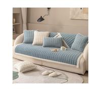 TRQQWEQQ Felpa Conejo Funda Sofa Fundas para Sofa Antideslizante Fundas Sofa Antipelos Mascotas Anti Gatos Perros Y Mascotas(Blue,60 * 120cm/23.6 * 47.2 IN)