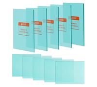 TRQWH Lente de repuesto para casco de soldadura, cubierta exterior protectora para filtro de lente exterior transparente para casco de soldadura de oscurecimiento automático de color real, 5