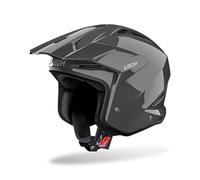 Airoh TRR II Color, casco abierto XL female Gris Oscuro