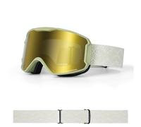 TRRDB Elegantes gafas de esquí para hombres y mujeres, gafas antivaho, gafas de protección contra la ceguera de la nieve, equipo de esquí, color verde militar