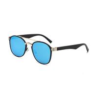 TRRDB Gafas de sol de moda para hombre y mujer, para conducir y viajar, con doble haz anti-ultravioleta, C3, 140*146*48mm