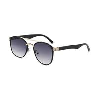 TRRDB Gafas de sol de moda para hombre y mujer, para conducir y viajar, con doble haz anti-ultravioleta, C2, 140*146*48mm