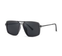 TRRDB Gafas de sol para hombre 2025 con marco grande, lentes de conducción polarizados TAC con protección solar anti-UV, C2, 147*145*46mm