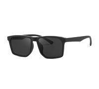 TRRDB Lentes de sol polarizados casuales para hombre, protección solar, protección UV, marco grande, para conducir, C1, 145*144*47mm